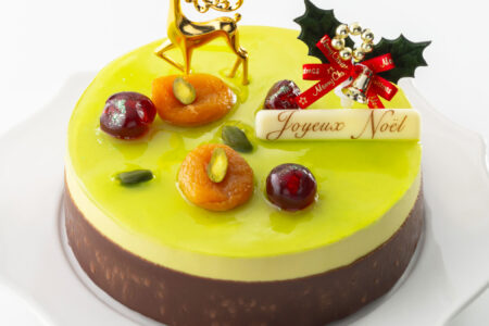 ノエル ピスターシュ バニーユ -クリスマスケーキ